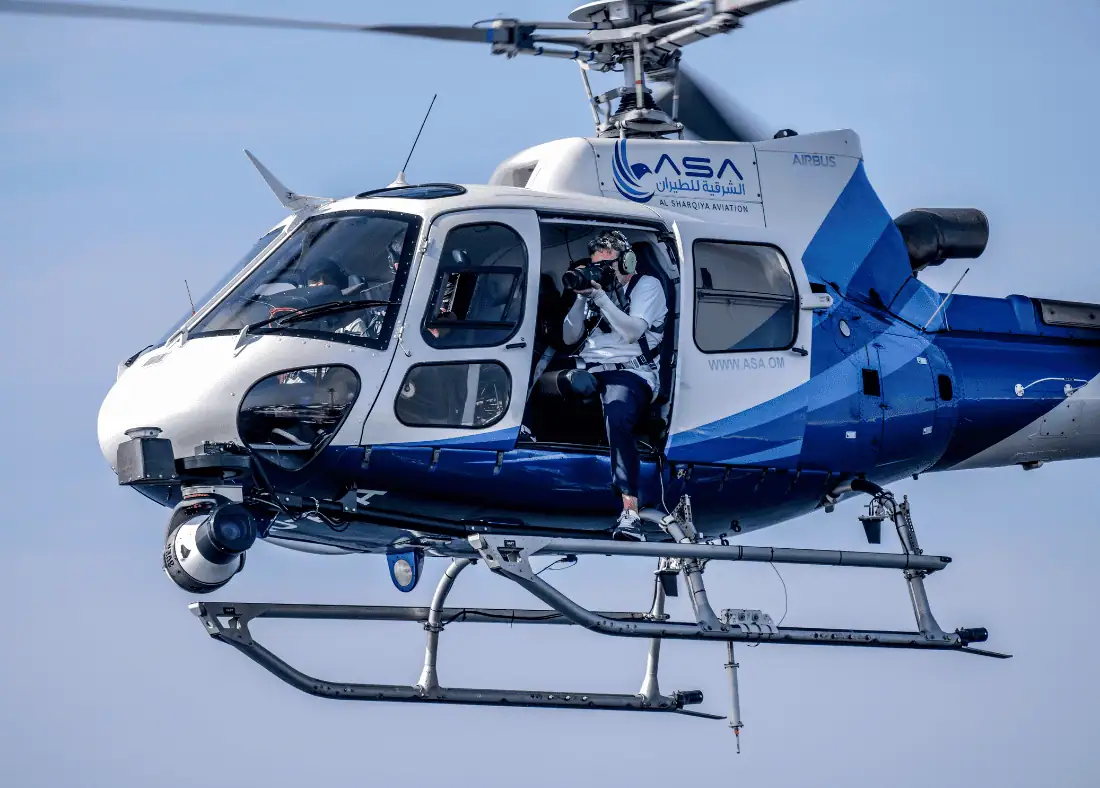 sports media production sailgp camerman travel