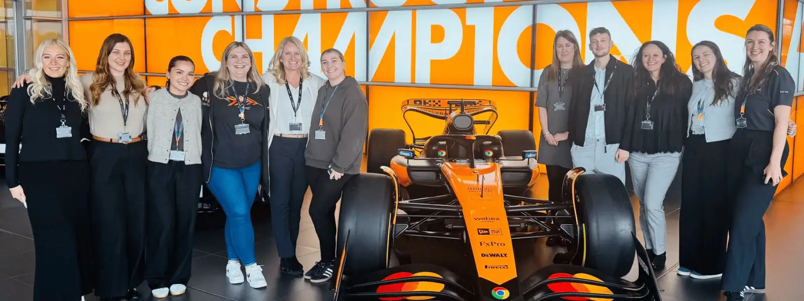 travel training programme worthing uk mclaren formula 1 team travel