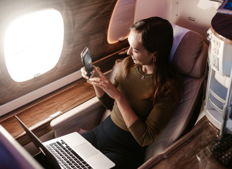 airline plane wifi british airways starlink